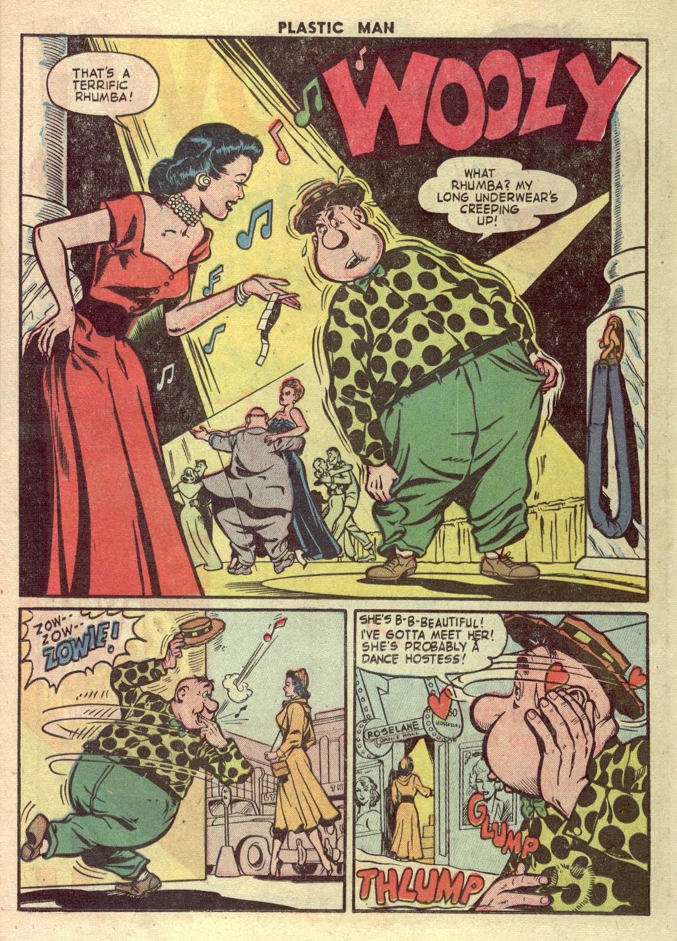 Read online Plastic Man (1943) comic -  Issue #42 - 14