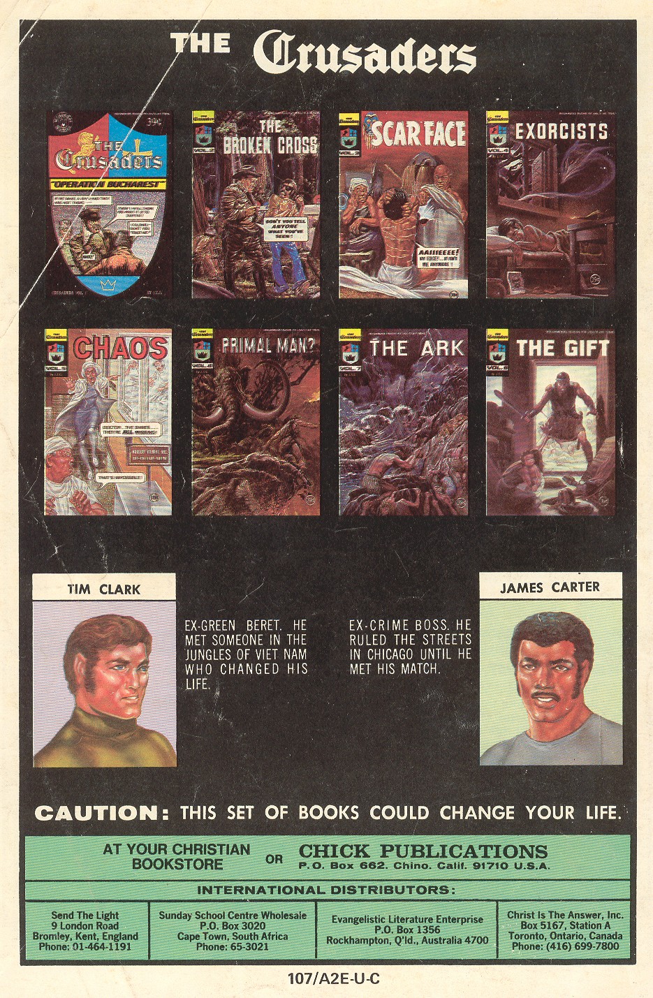 Read online The Crusaders (1974) comic -  Issue #7 - 36