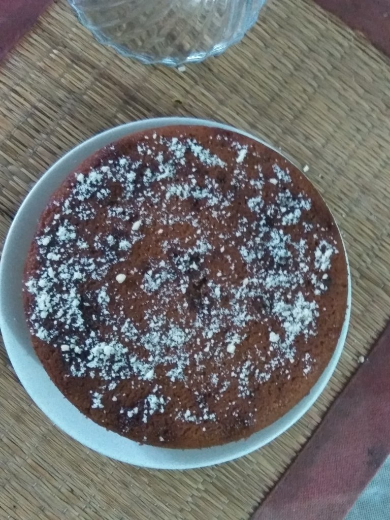 How To Make Eggless Whole Wheat Cake With Almond Butter, No Egg