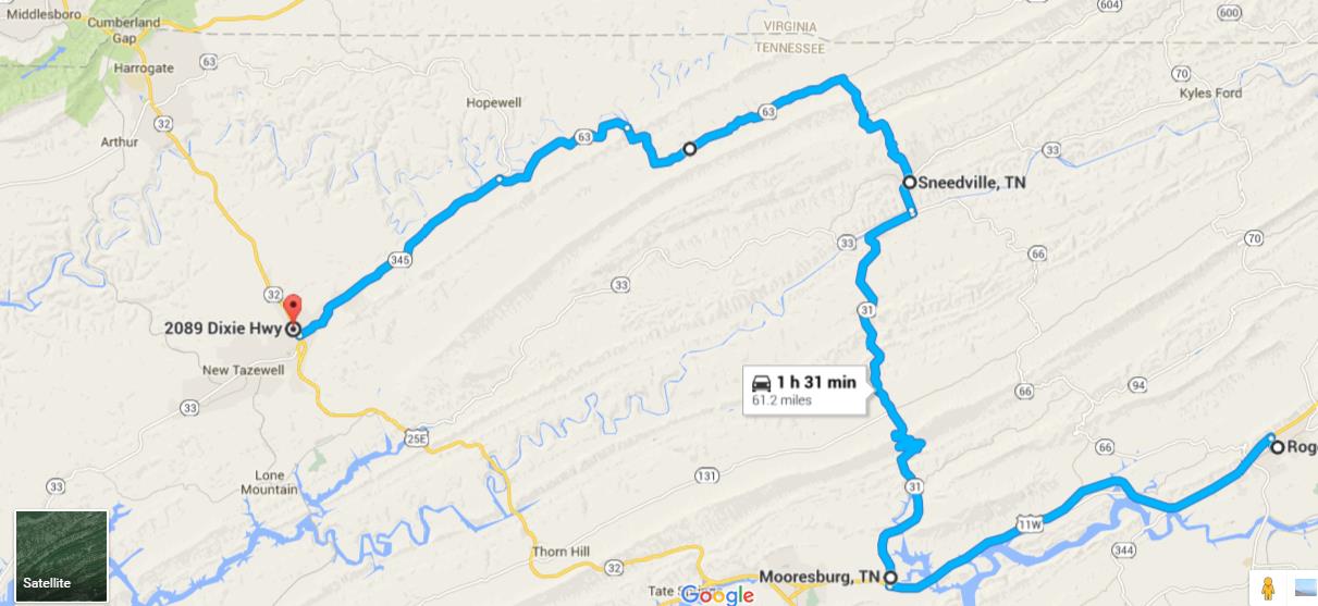 The Wandering Soldier The Tennessee Lost Highway's Highway 31 and 63