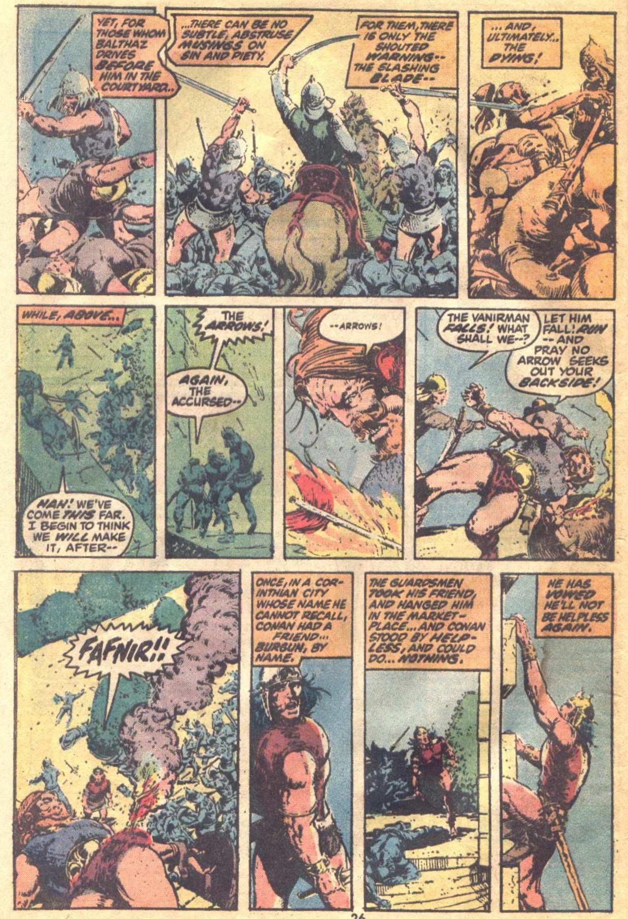 Read online Conan the Barbarian (1970) comic -  Issue #19 - 19