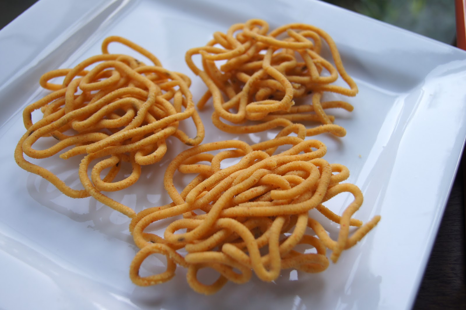 Simple Vegetarian Recipes Corn flour Murukku