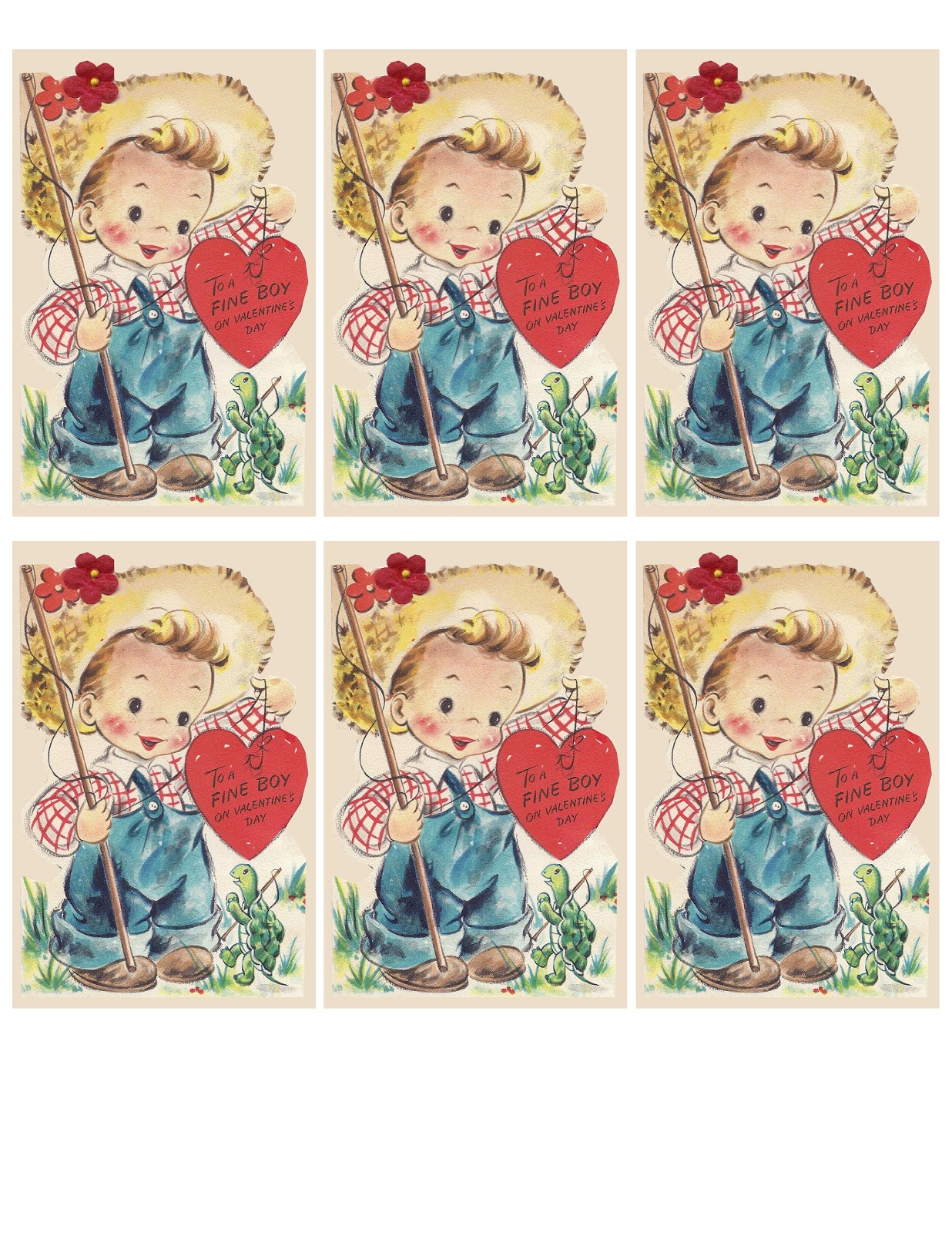 Printable Vintage Valentines 104