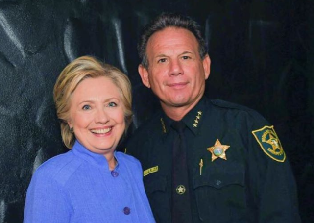 Image result for Broward County Sheriff Scott Israel clinton