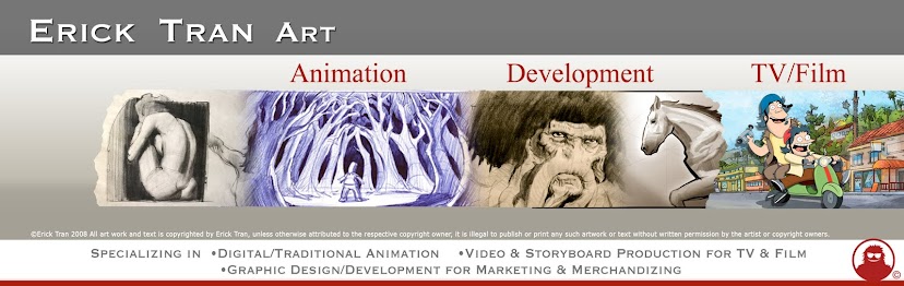 Erick Tran Art •Animation •Development •TV/Film