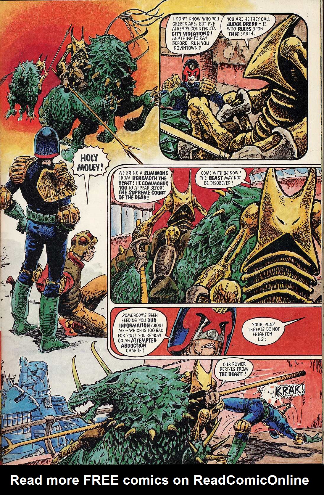 Read online Judge Dredd: The Complete Case Files comic -  Issue # TPB 6 - 65