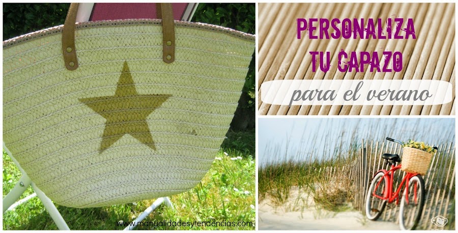 capazo playero customizado / customized beach bag