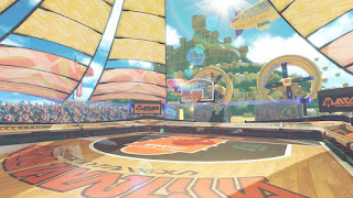 screenshot of the ARMS basketball arena