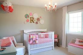 baby nursery girl ketunggengdottk stocked R 3d logo embose painted typhography wall design small hanging lamp pink curtain and bedsheet