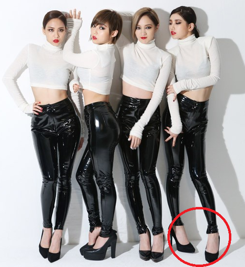 Who Has The Biggest Foot Among Kpop Girl Group Members