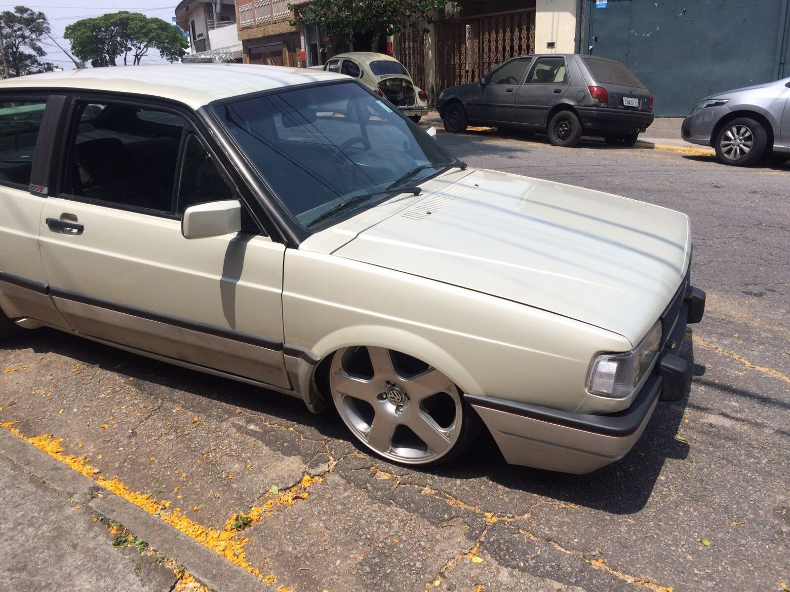 Volkswagen Gol Gti quadrado Branco perola BGT 7