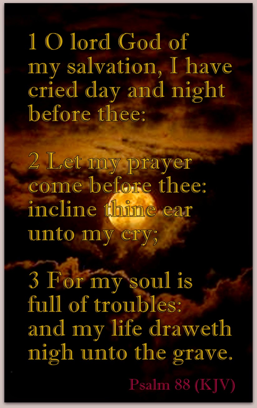 Red Pill Diaries Psalm 88 KJV red-pill-diaries-psalm-88-kjv