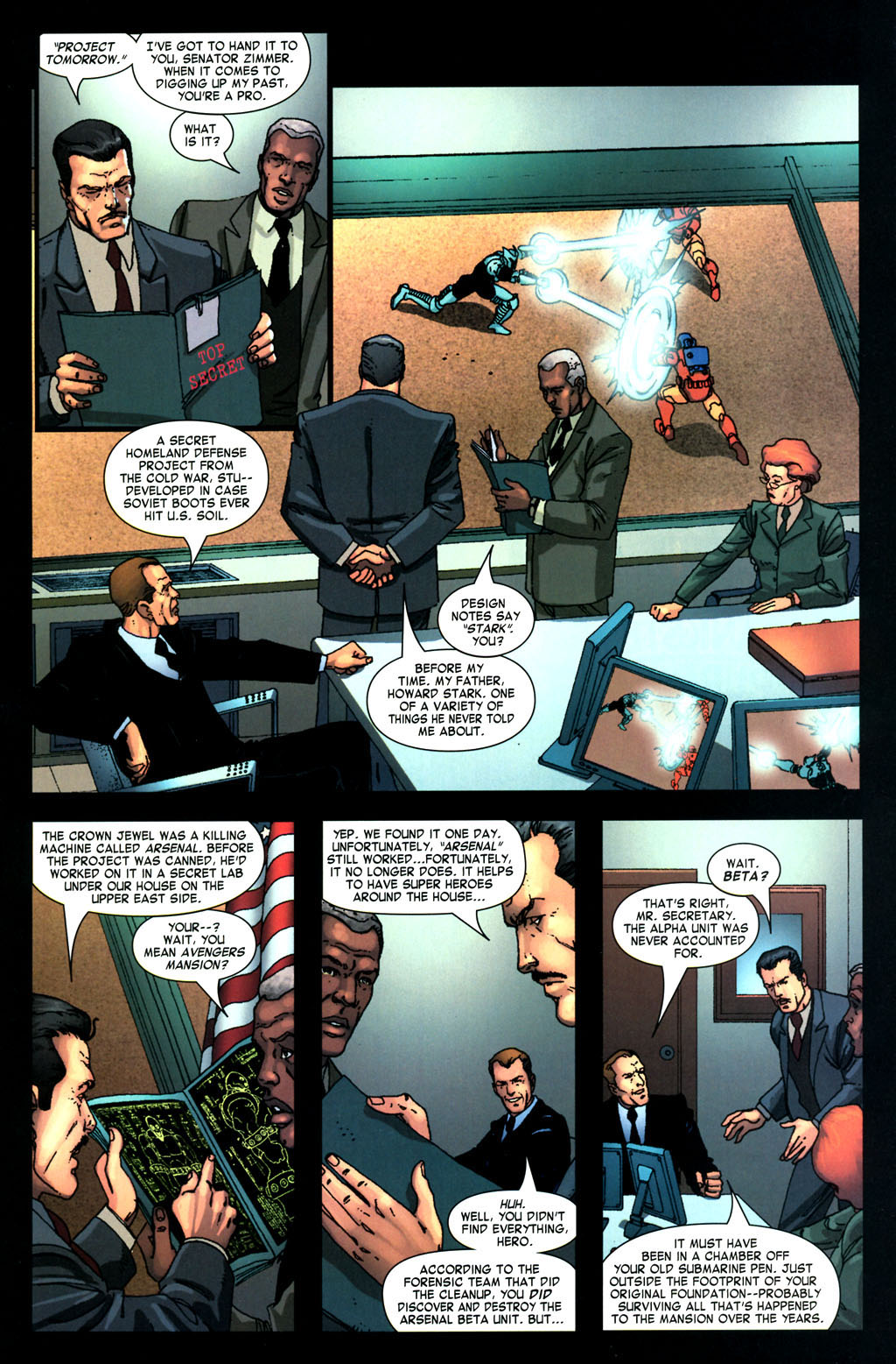 Read online Iron Man (1998) comic -  Issue #84 - 9