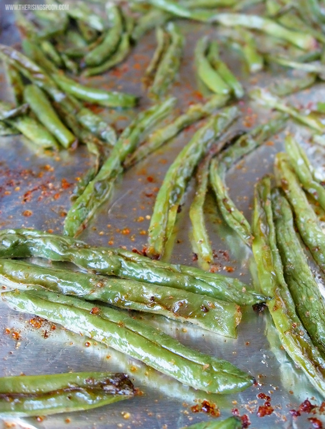 OvenRoasted Green Beans with Coconut Oil The Rising Spoon