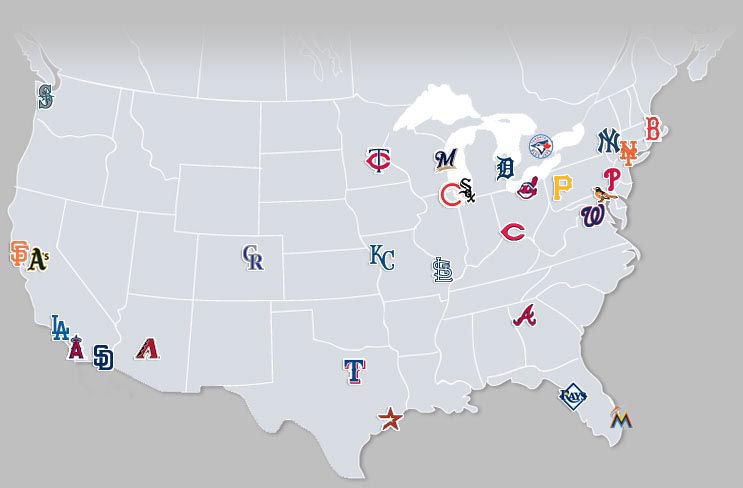 MLB Map