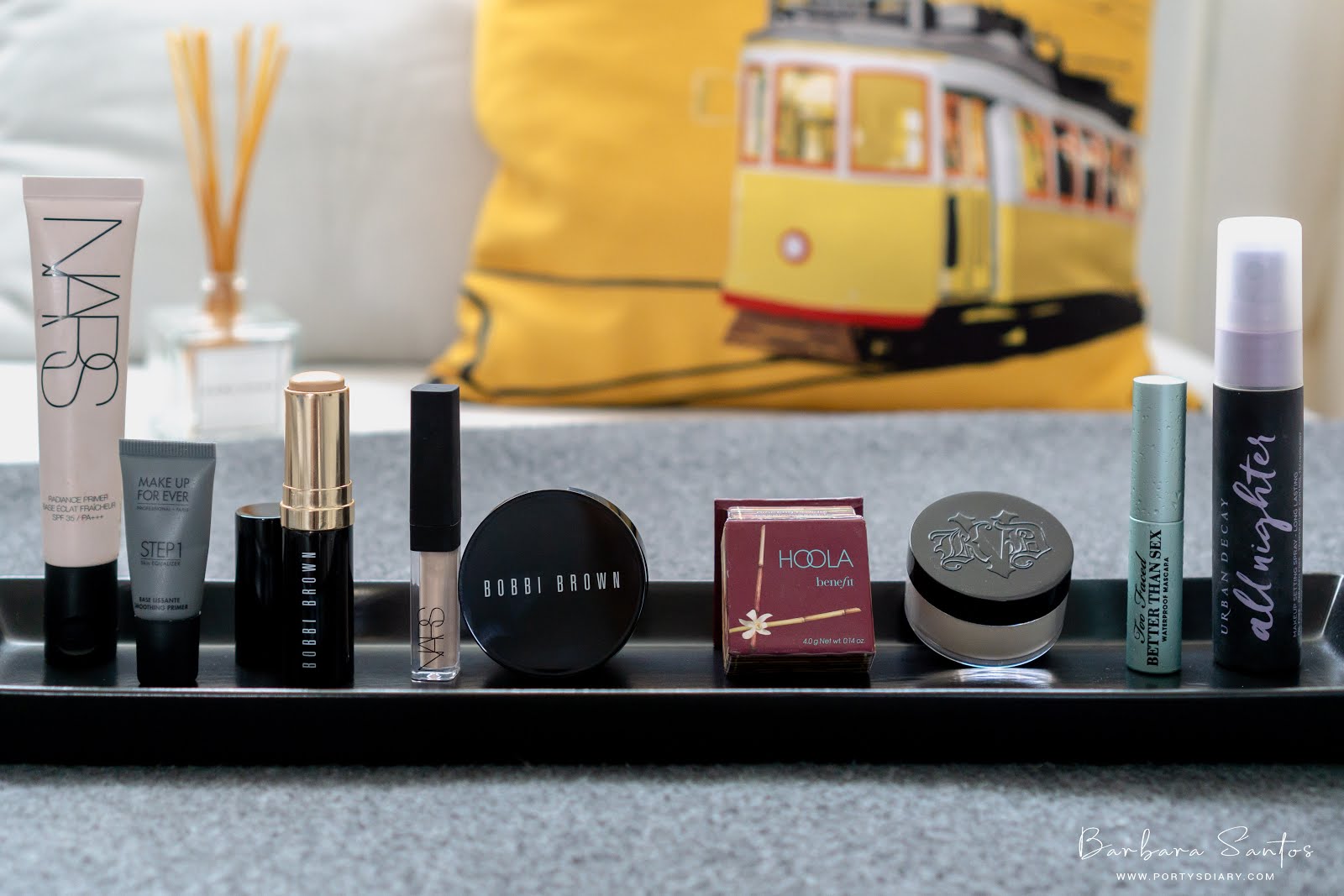 Beauty | What's in my travel makeup bag. Products I use for a full face, yet simple.