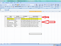 Cara Cepat Untuk Membuat kotak New Comen di Table Microsoft Excel 2007 Cara Cepat Untuk Membuat kotak New Comen di Table Microsoft Excel 2007