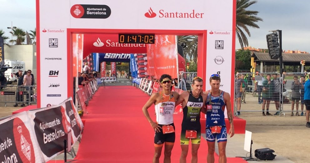 CLASIFICACIONES BARCELONA TRIATHLON SANTANDER 09/10/2016 BARCELONA
