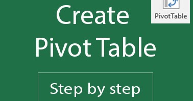 Raj Excel: Create a Pivot Table