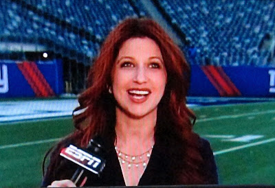 Rachel Nichols ESPN Photos: Rachel Nichols of ESPN talking NFL