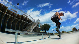 Mark Jansen Adelaide Skateboarding West Beach Kickflip