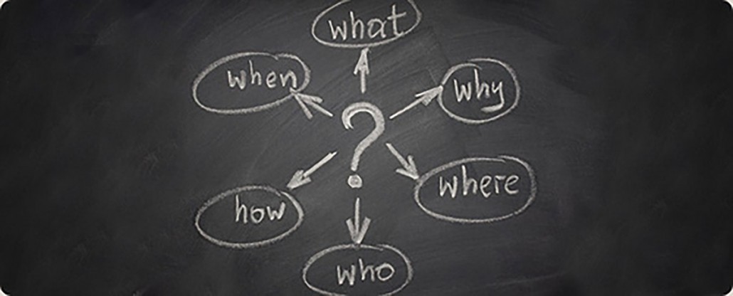 Frank Farance: Who-What-Where-When-Why-How: 6 Important Interrogatives