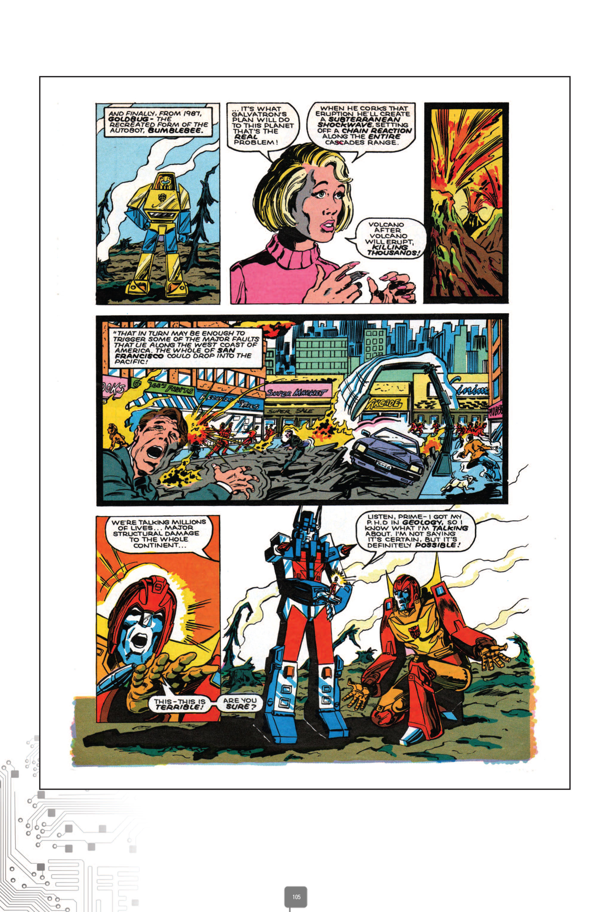 Read online The Transformers Classics UK comic -  Issue # TPB 4 - 105