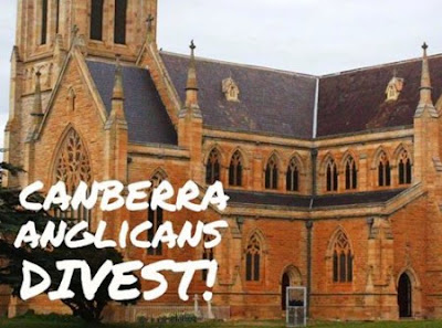 Canberra Anglican church divest from fossil fuels