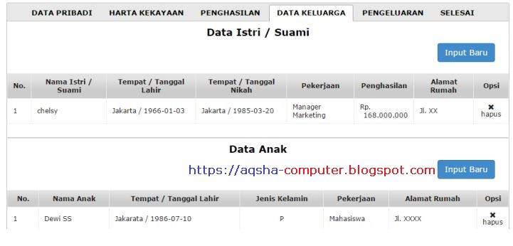 Cara Pelaporan Siharka Secara Online Bagi Pns Atau Asn Tahun 2019 Rpp Sekolah