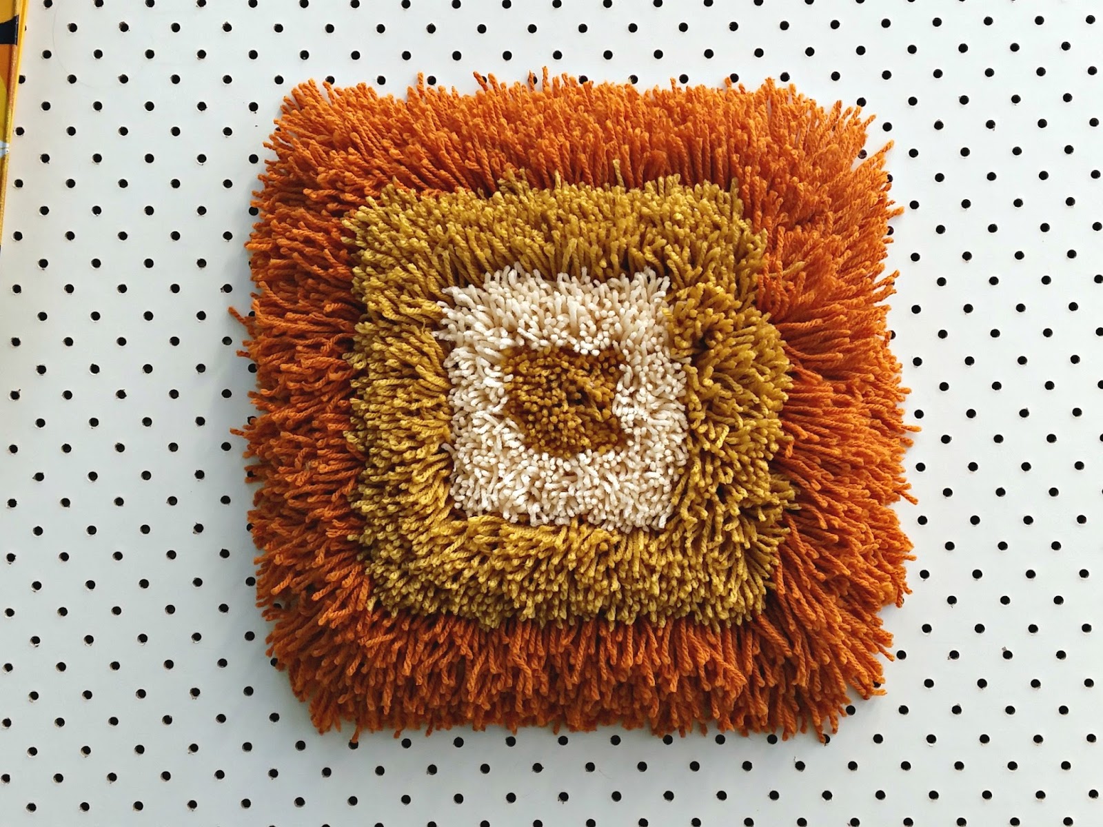 Cupcake Cutie Diy Latch Hook Wall Hanging