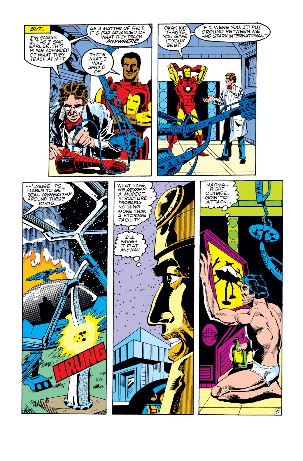 Read online Iron Man (1968) comic -  Issue #170 - 12