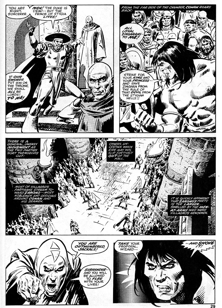 Read online The Savage Sword Of Conan comic -  Issue #43 - 29