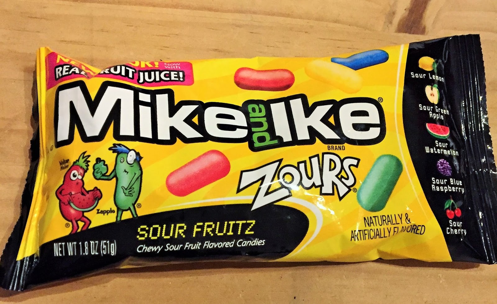 Archived Reviews From Amy Seeks New Treats Take 5, Mike and Ike Zours
