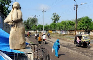 Monumento a las victimas de Bhopal