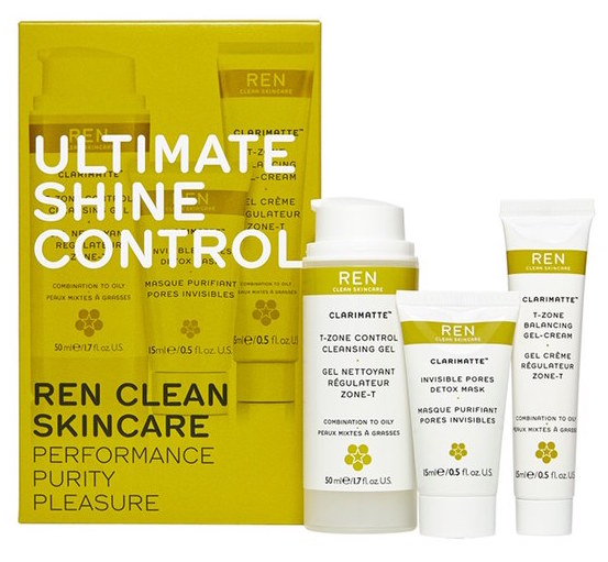  Ren Ultimate Shine Control Regime Kit for Combination Skin