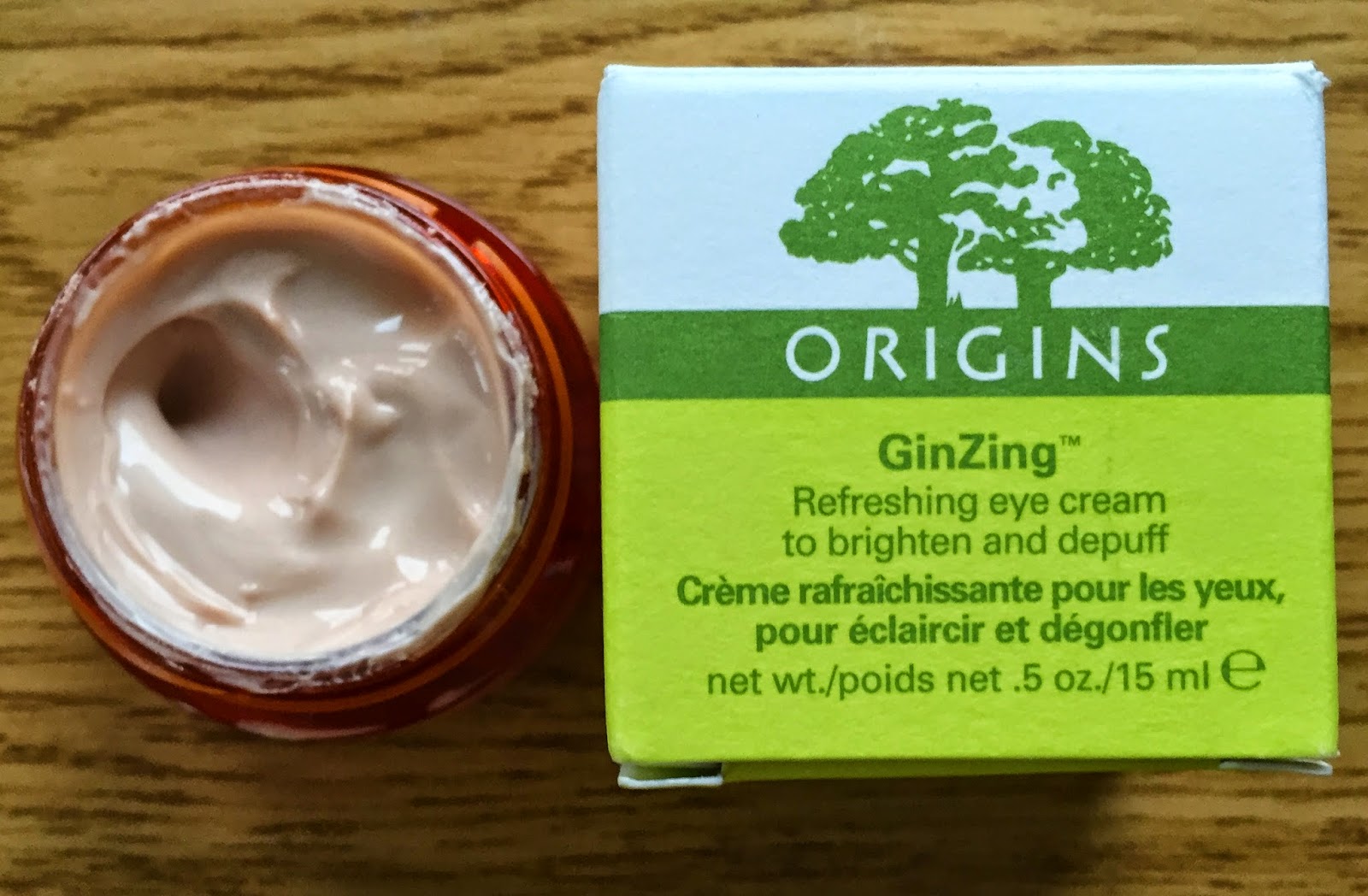 Polished Perfectly Review Origins GinZing Refreshing Eye Cream