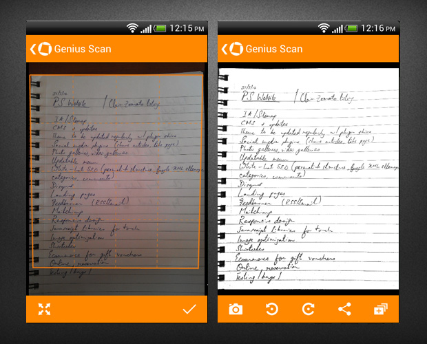 تطبيق الماسح الضوئي Genius Scan Plus مدفوع للأندرويد