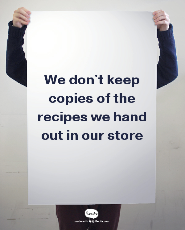 complaint department exams complaints and a pasta recipe