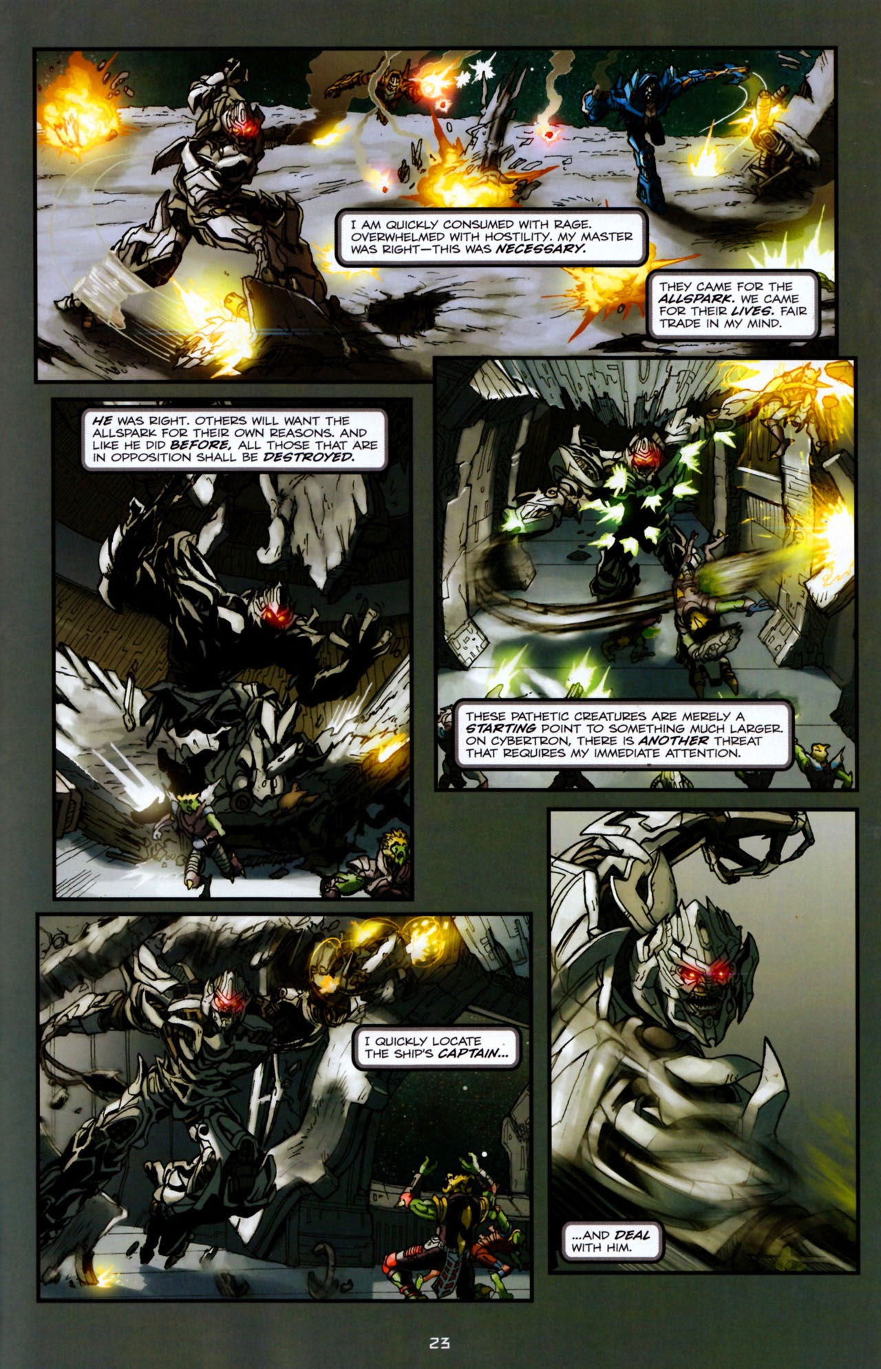 Read online Transformers: Defiance comic -  Issue #2 - 24