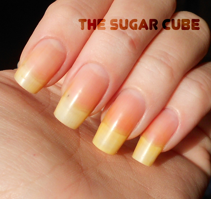 The Sugar Cube Naked Nails aka Jaundice Claws