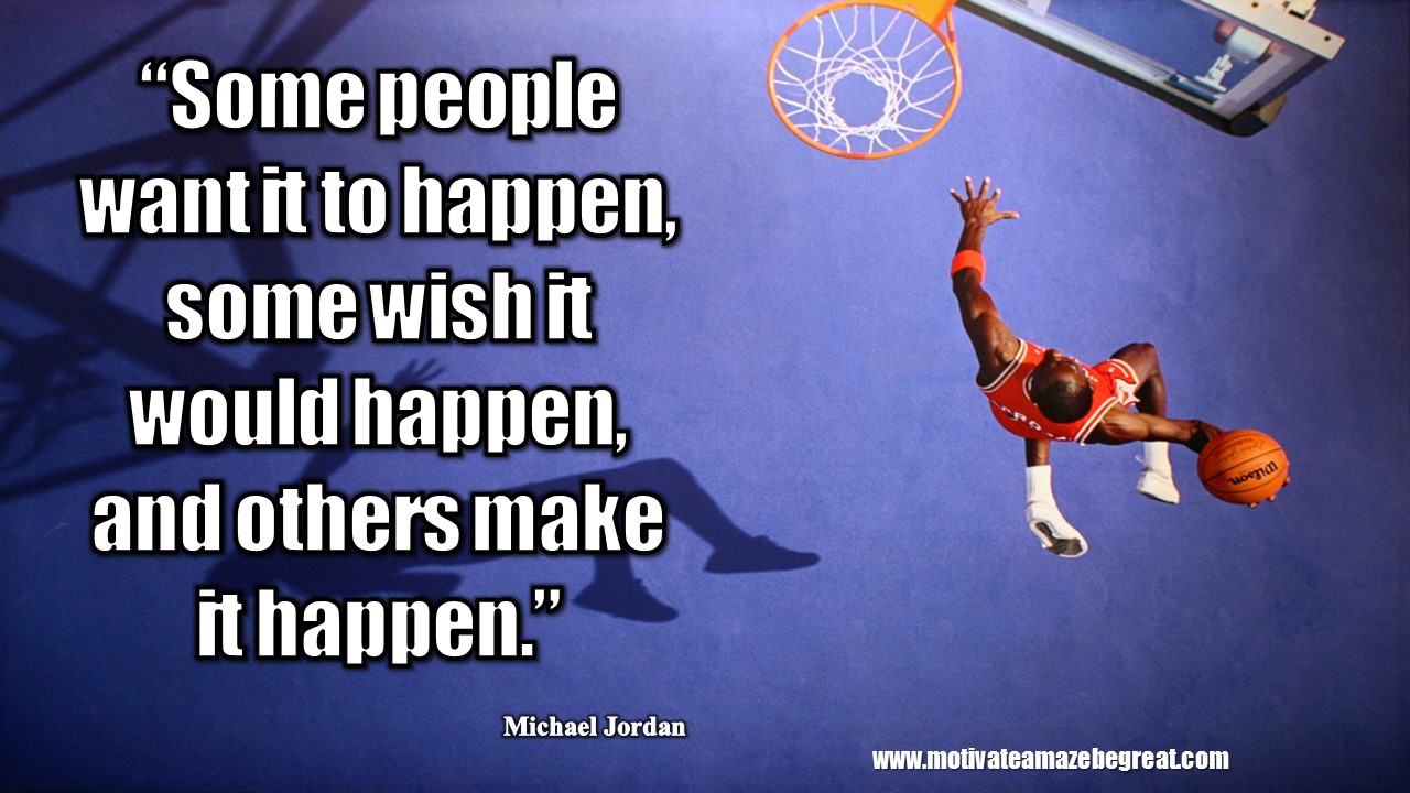 Chicago Bulls Michael Jordan Quotes Basketball NBA Poster – My Hot Posters, image size:1280x720