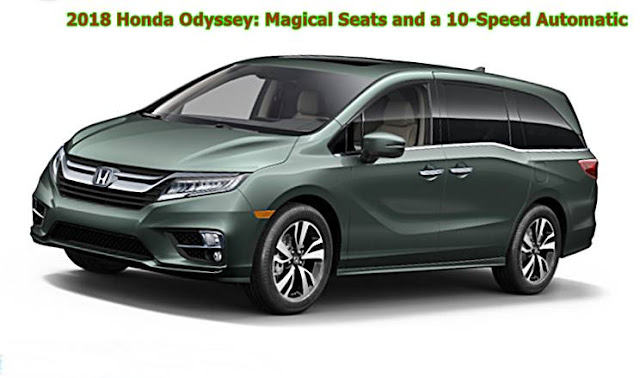 2018 Honda Odyssey: Magical Seats and a 10-Speed Automatic