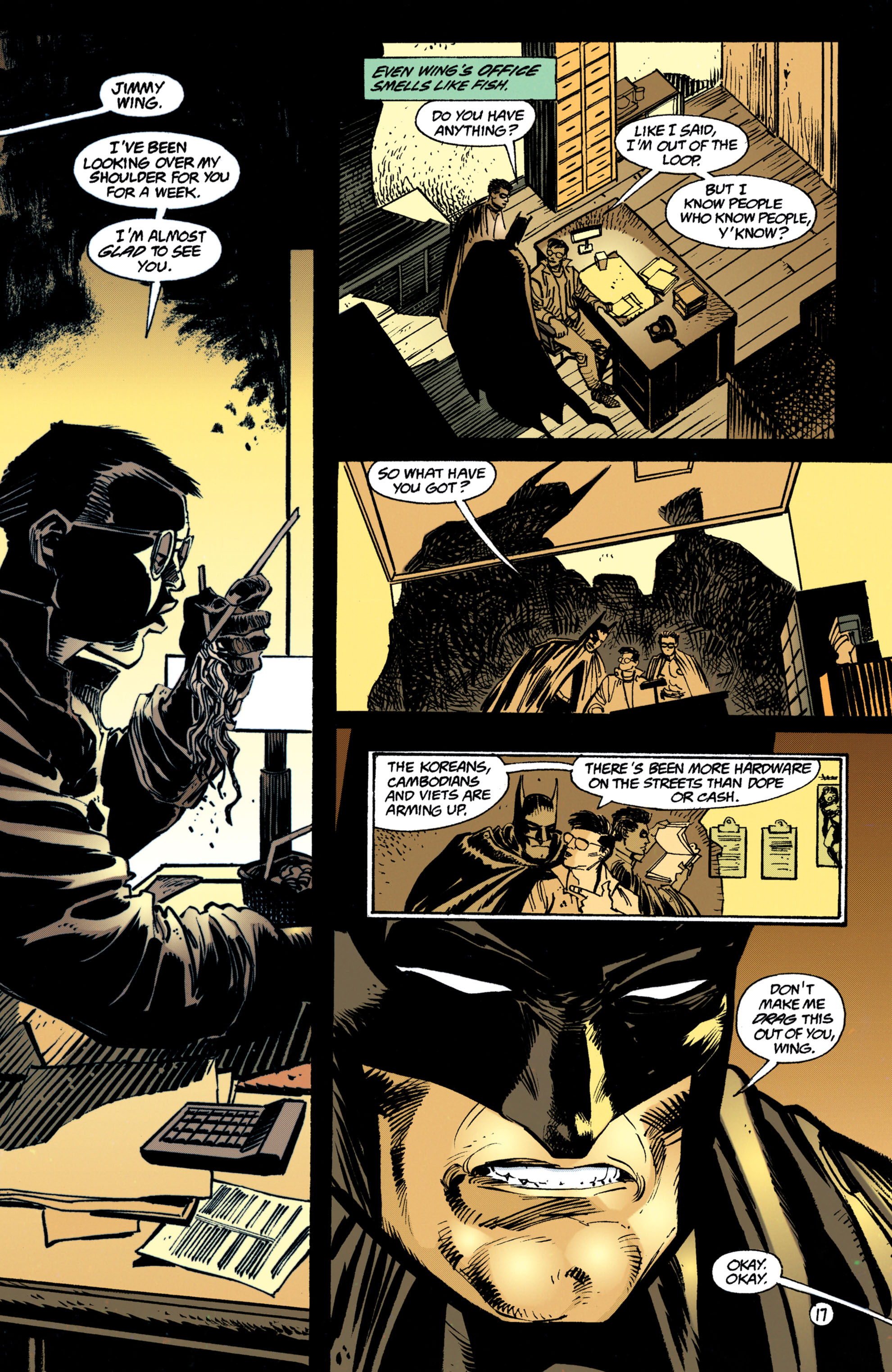 Read online Detective Comics (1937) comic -  Issue #685 - 18