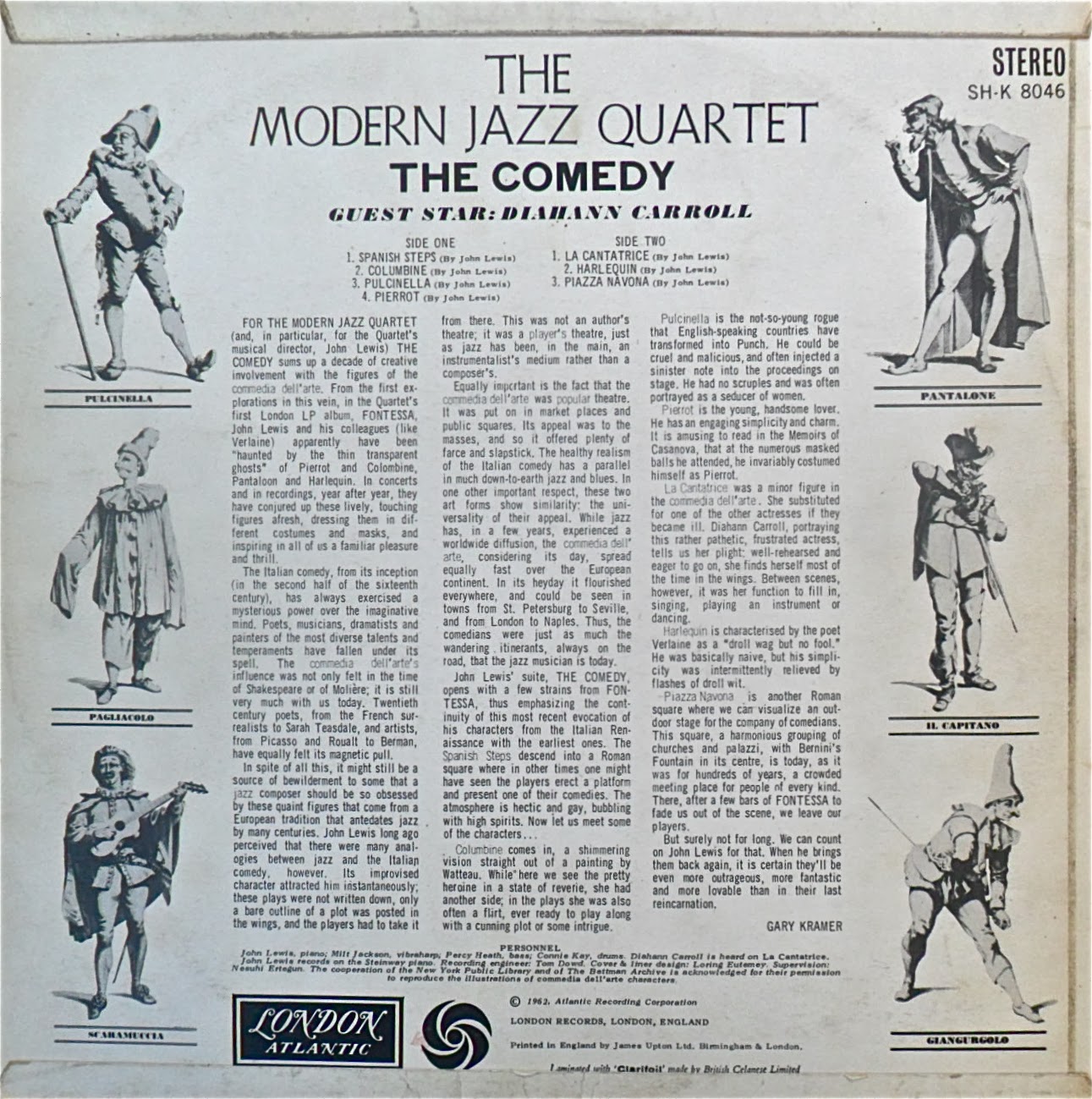 The Modern Jazz Quartet The Comedy (1962)