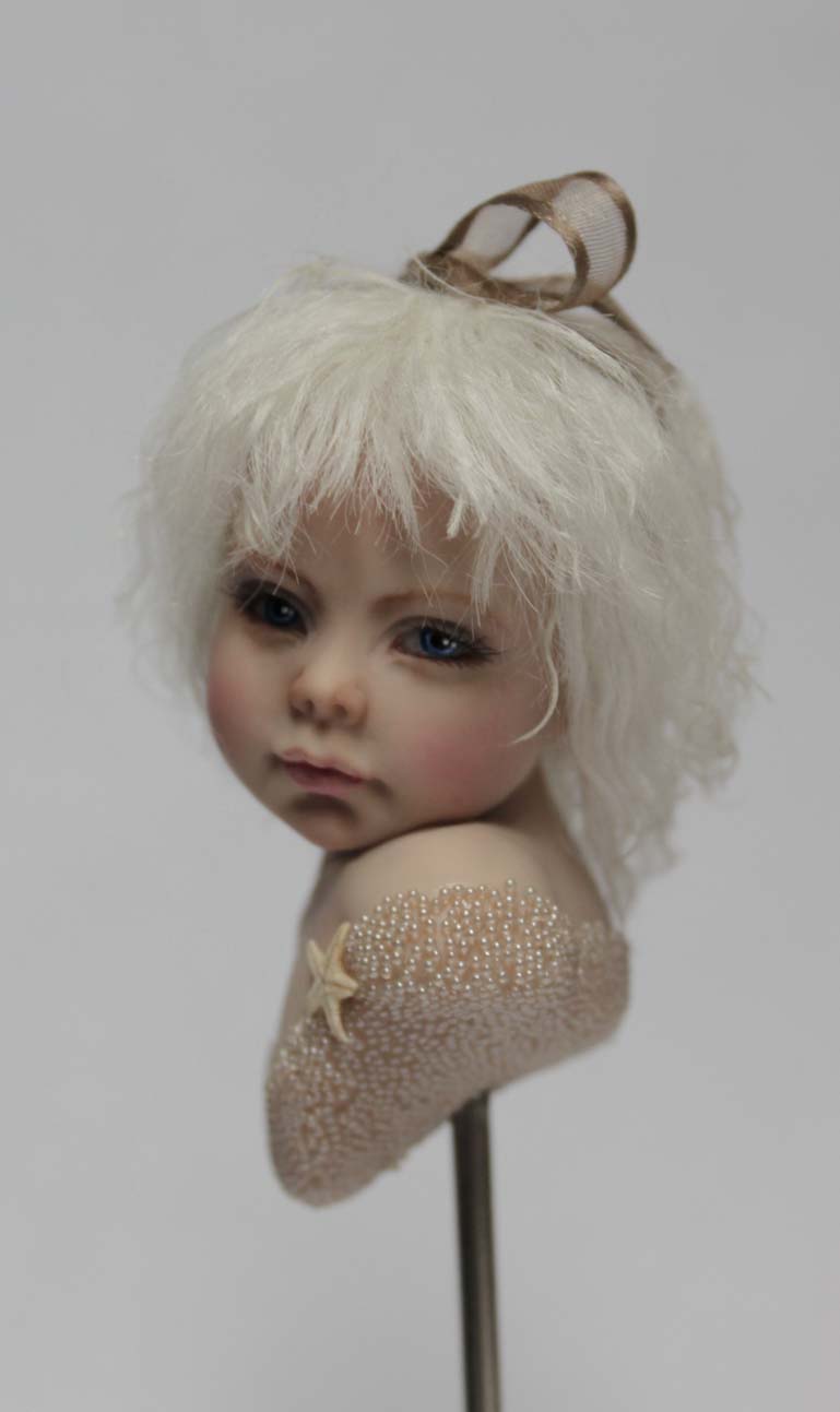 Art dolls by Claudine Roelens........ Busts are finished.