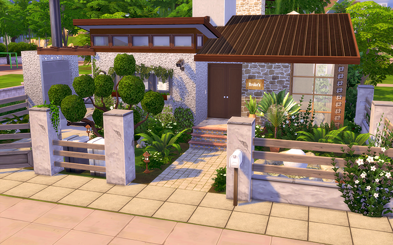 Contemporary Vacation House Sims 4 Houses