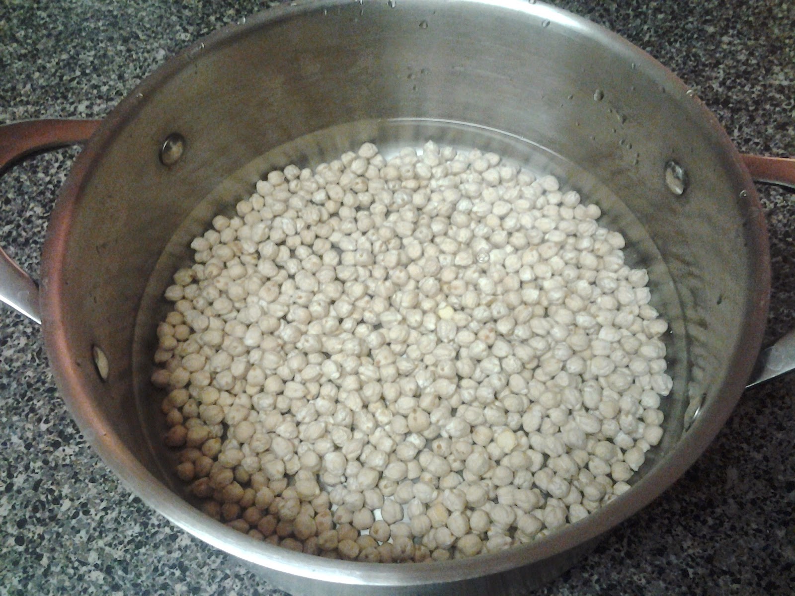 Winding Spiral Case Chickpeas Dried vs. Canned