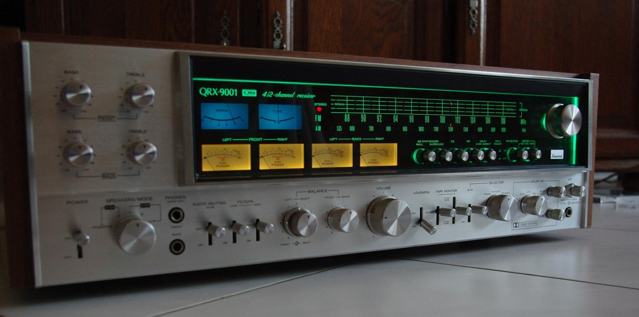 Sansui QRX9001 Stereo Receiver / Quadro Receiver AudioBaza