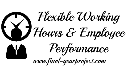 Mba Working Hours mba project on working hours and employee Mba Working Hours mba project on working hours and employee