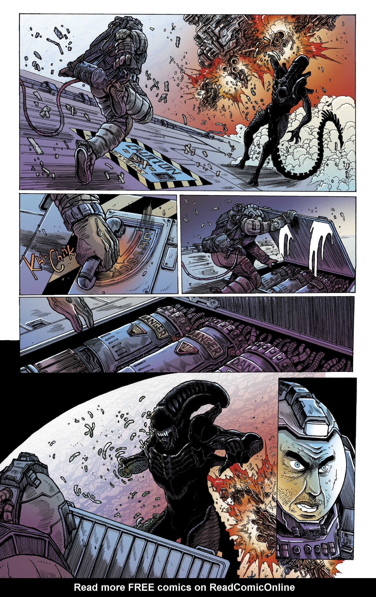 Read online Aliens: Dead Orbit comic -  Issue #4 - 19